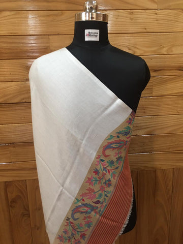 Stole | Modal Silk Kani Pala cutting- stripes | BHST28