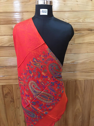 Stole | Modaal Silk Kani Pala Cutting | BHST25