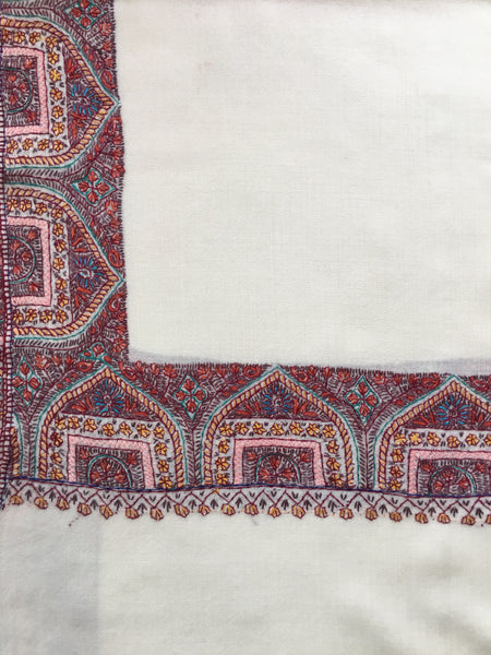 Kashmiri Shawl | Sozni Embroidered | Needlework | BHKS10