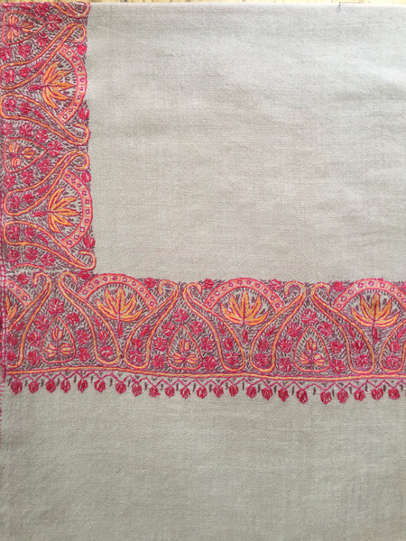 Kashmiri Shawl | Sozni Embroidered | Needlework | BHKS12