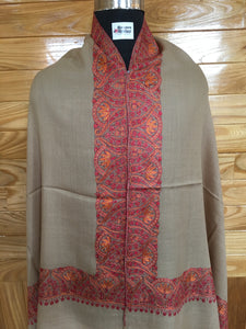 Kashmiri Shawl | Sozni Embroidered | Needlework | BHKS12