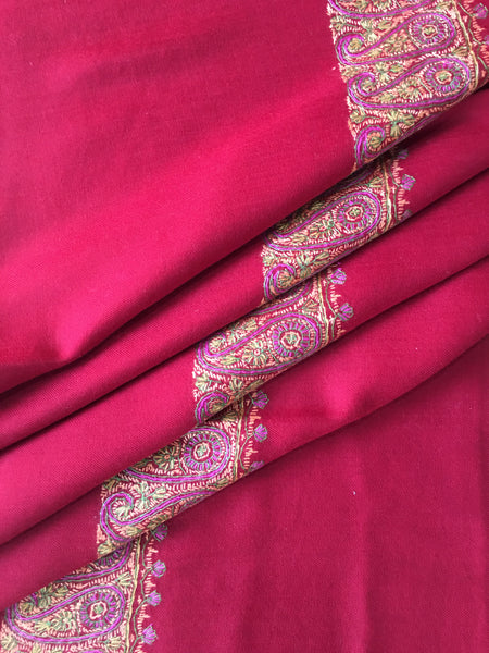 Kashmiri Shawl | Sozni Embroidered | Needlework | BHKS16