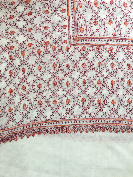 Kashmiri Shawl | Sozni Embroidered | Needlework | BHKS18