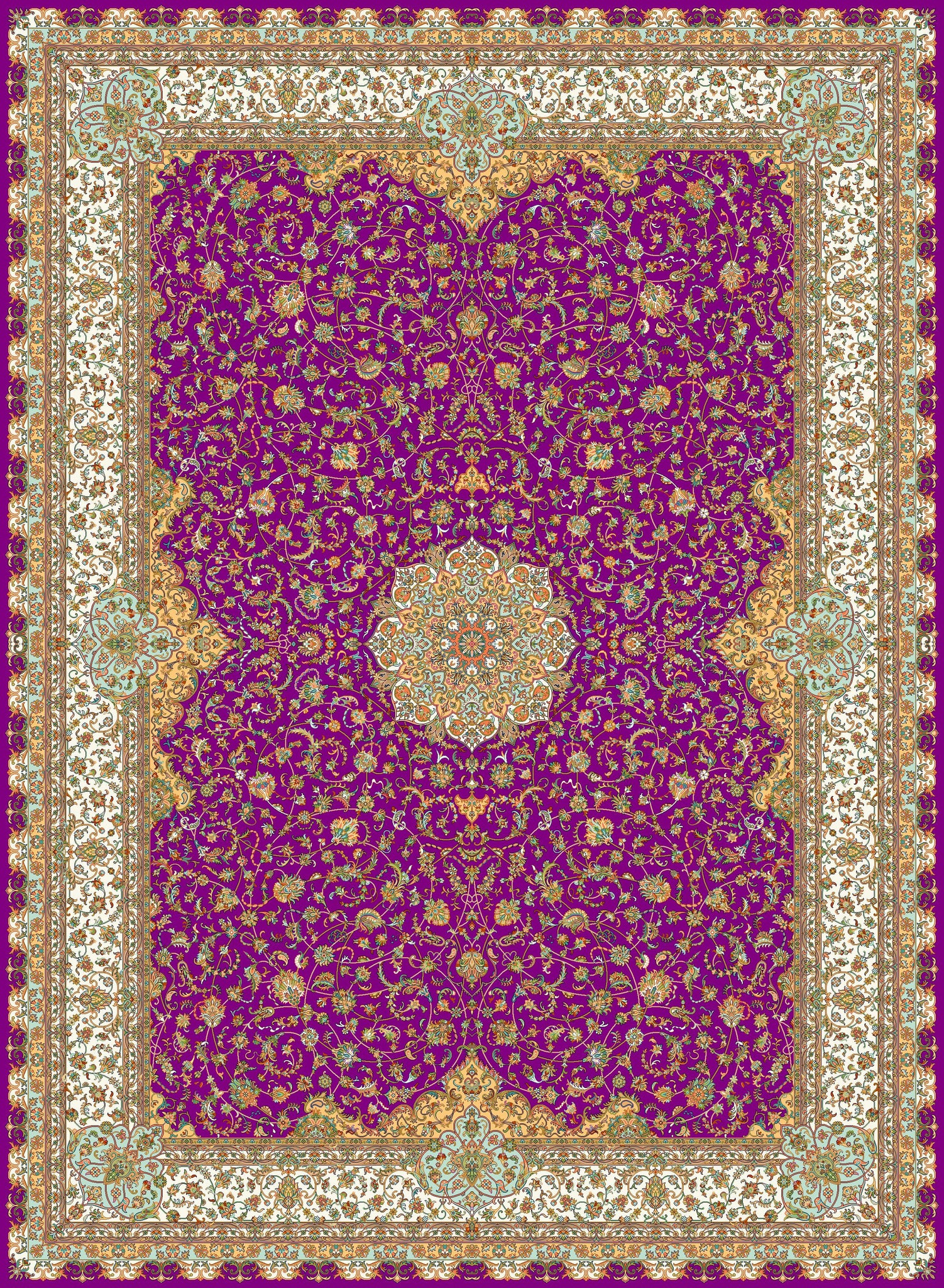 Kashan | Purple | BHC11